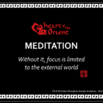 11 – MEDITATION