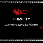 16 – HUMILITY