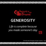 30 – GENEROSITY