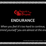 4 – ENDURANCE